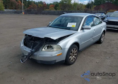 2003 Volkswagen Passat Gl из США, поврежденный, VIN WVWMD63B23P440805